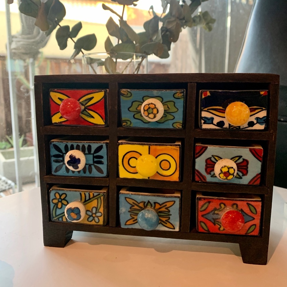 Hand-Crafted Jewelry Box Wood Made in India